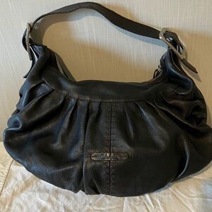 Cole Haan Black Leather Shoulder Bag